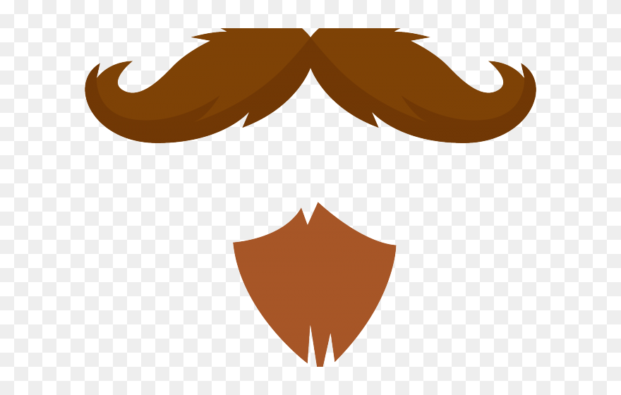 Transparent Moustache Clip Art - Beard And Mustache Clipart - Png Download
