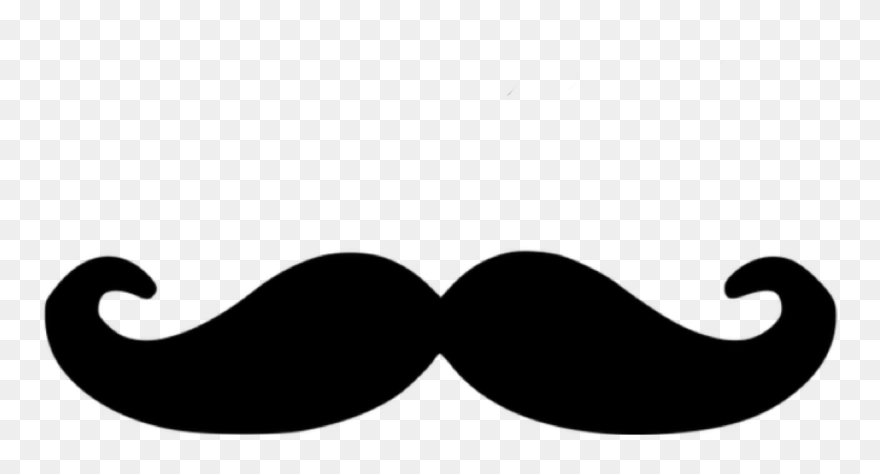 Handlebar Moustache Beard Hair - Скачать Пнг Французские Усы Clipart