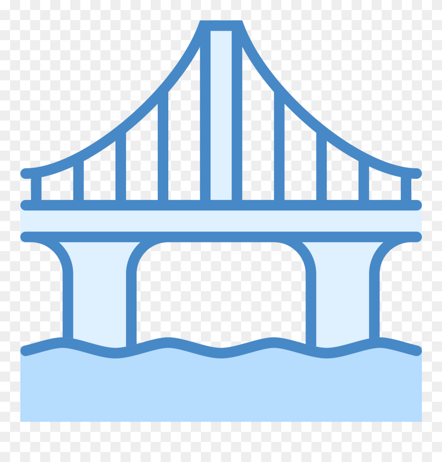 Bridge Clipart Icon - Icon - Png Download
