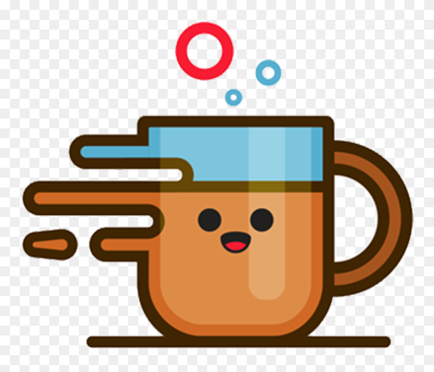 Clip Transparent Stock Illustration Material - Transparent Cute Coffee Cup - Png Download