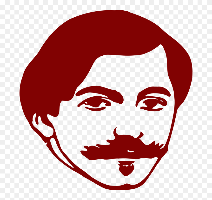 Computer Icons Man Face Silhouette Moustache - London Underground Clipart