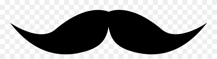 Moustache Clipart Printable, Moustache Printable Transparent - Printable Moustache - Png Download