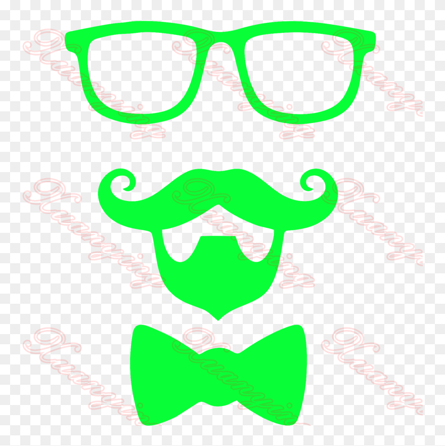 Moustache Clipart Boys Hair Style - Moustache - Png Download
