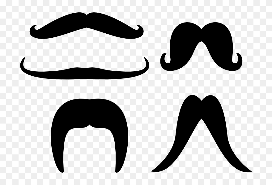 Transparent Always Clipart - Cartoon Mexican Moustache - Png Download