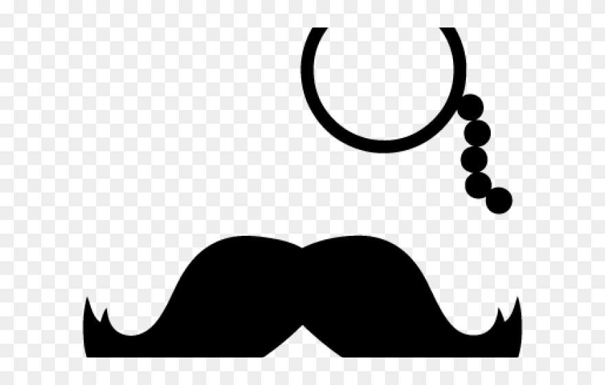 Moustache Clipart Monocle - Portable Network Graphics - Png Download