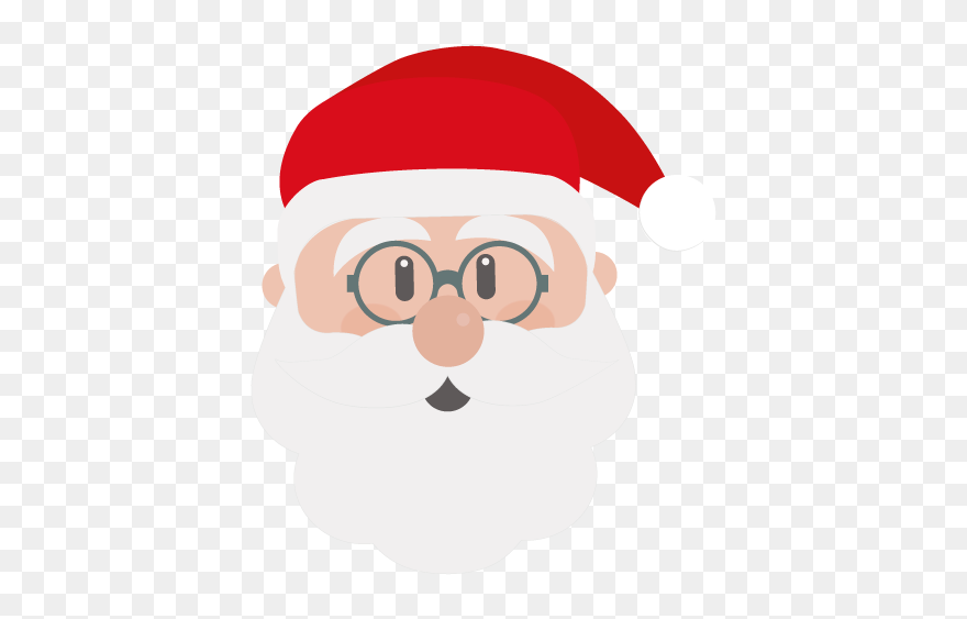 Rosto Papai Noel Clipart Clipart Transparent Library - Kartka Od Świętego Mikołaja - Png Download