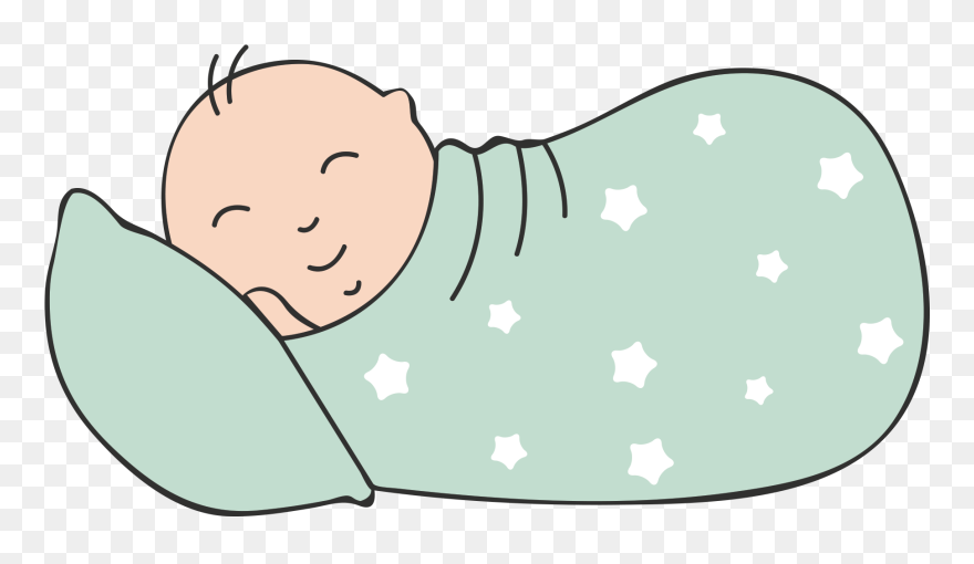 Sleeping Vector Cartoon Boy - Cartoon Clipart