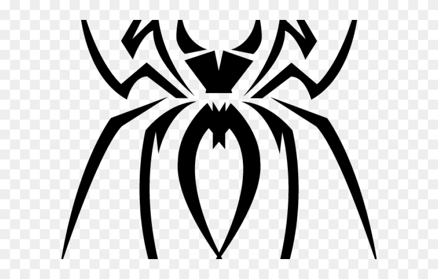 Transparent Simple Spider Clipart - Spiderz Batting Gloves Logo - Png Download