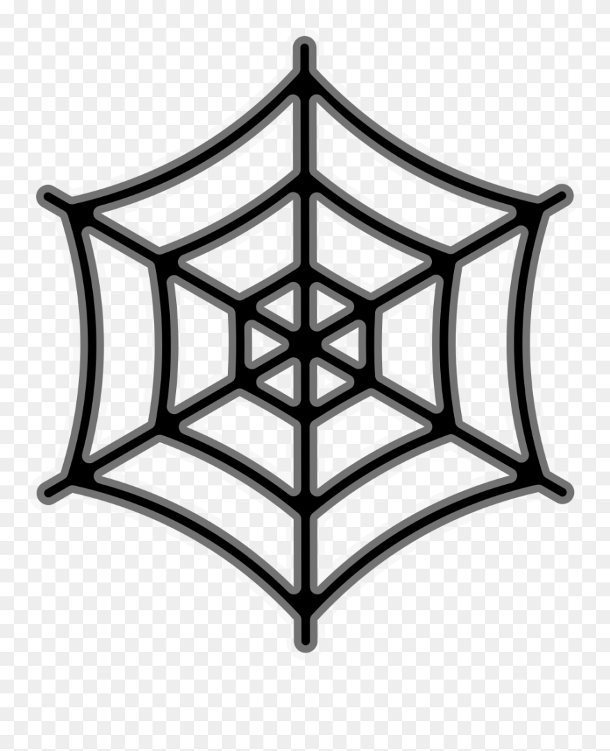 Spider Web Icon - Spider Web Emoji Clipart