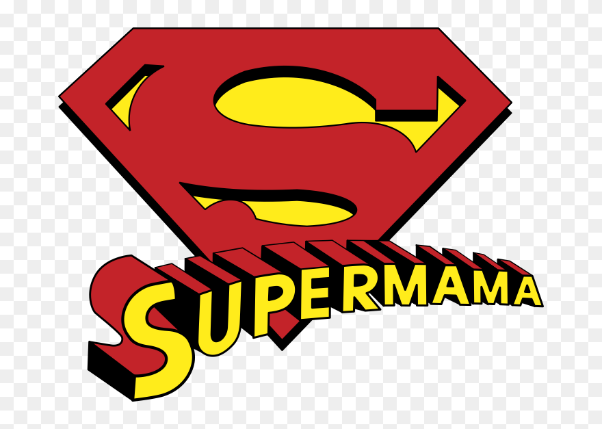 Transparent Super Mama Png - Logo Super Mama Png Clipart