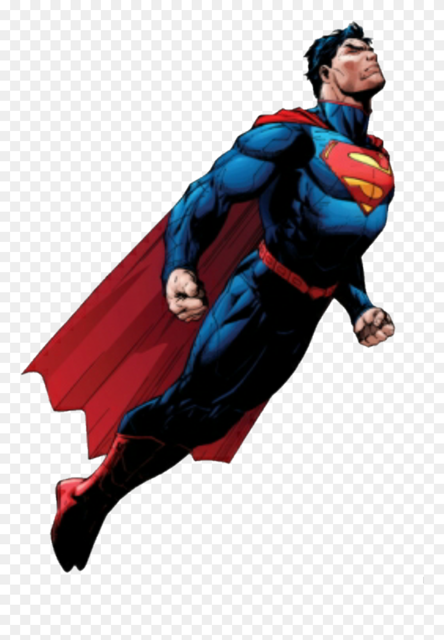 New Superman Png - New 52 Superman Flying Comic Clipart