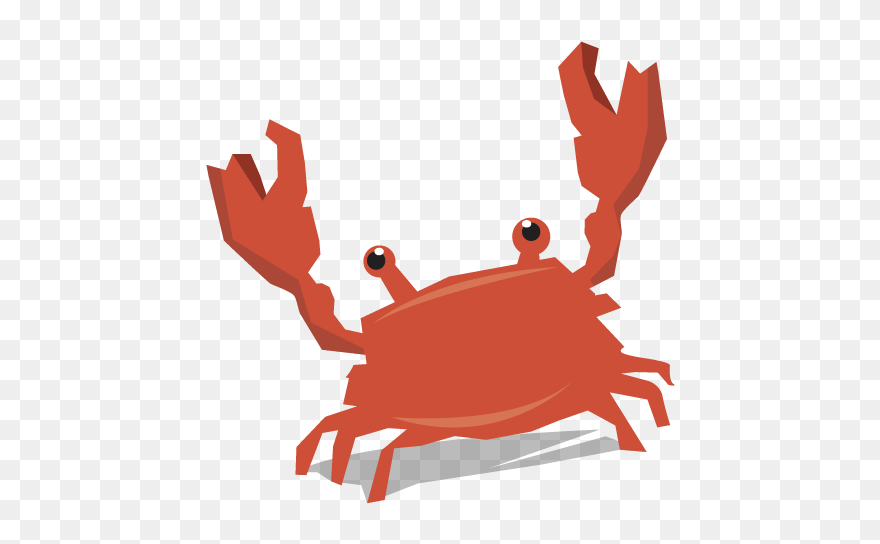 Christmas Island Red Crab Euclidean Vector - Christmas Island Red Crab Png Clipart