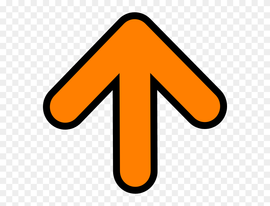 Arrow Orange Clip Art - Arrow Clip Art - Png Download