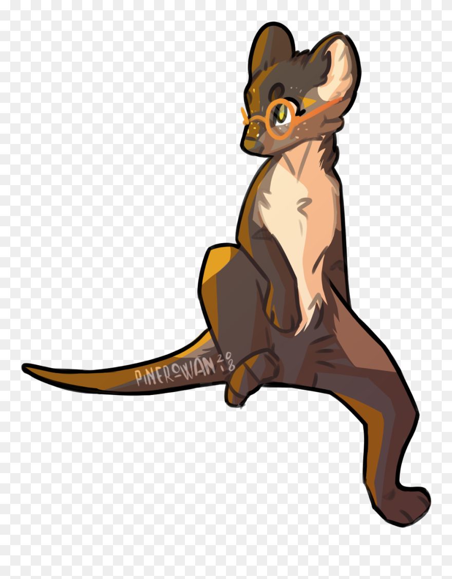 Weasel Clipart Musang - Weasel Furry - Png Download