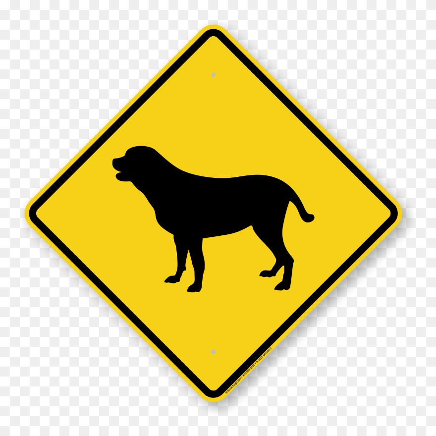 Traffic Sign Road Signs In Australia Kangaroo Warning - Australian Kangaroo Sign Png Clipart