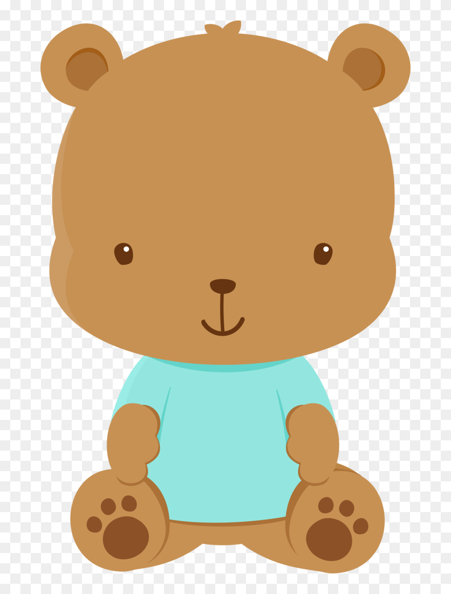 Shared Ver Todas - Baby Shower Baby Bear Png Clipart