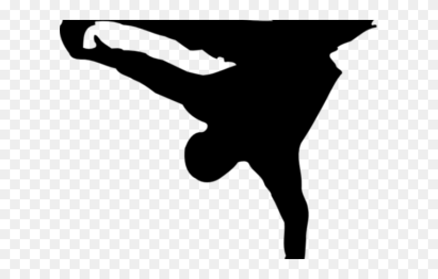 Transparent Waffles Clipart - Silhouette Dance Hip Hop - Png Download