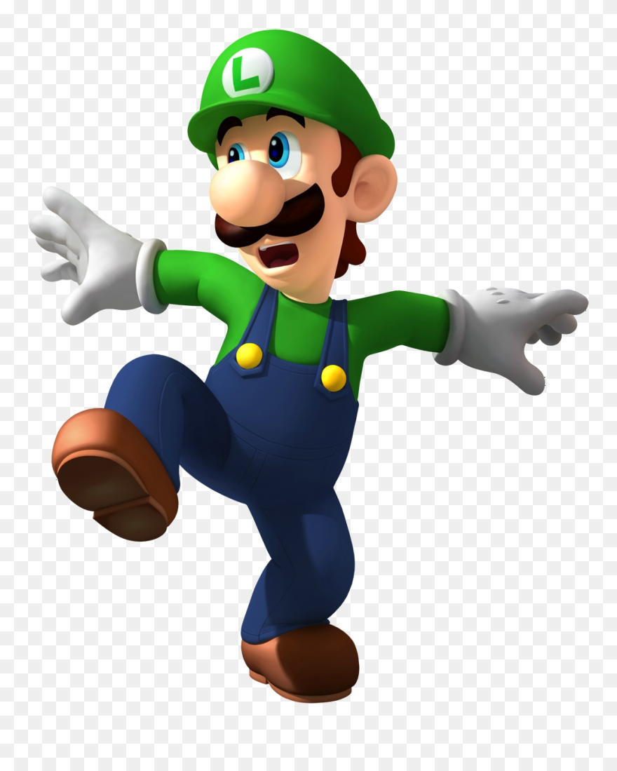 Mustache Clipart Luigi - Luigi Mario - Png Download