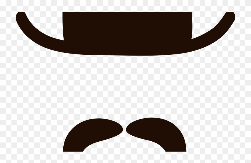 Transparent Mustache Clip Art - Png Download