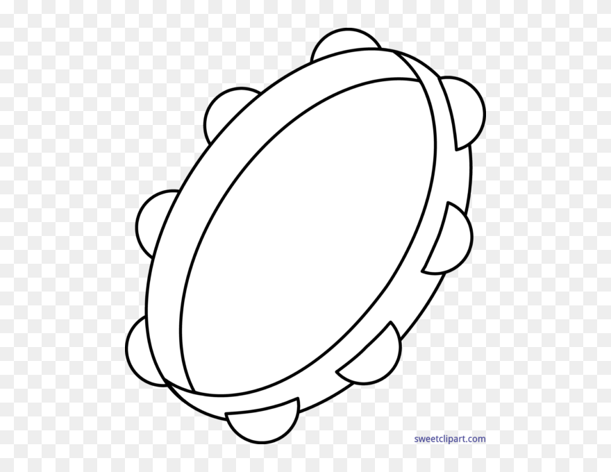 Sweet Clip Art Page - Instrumentos Musicales Para Colorear - Png Download