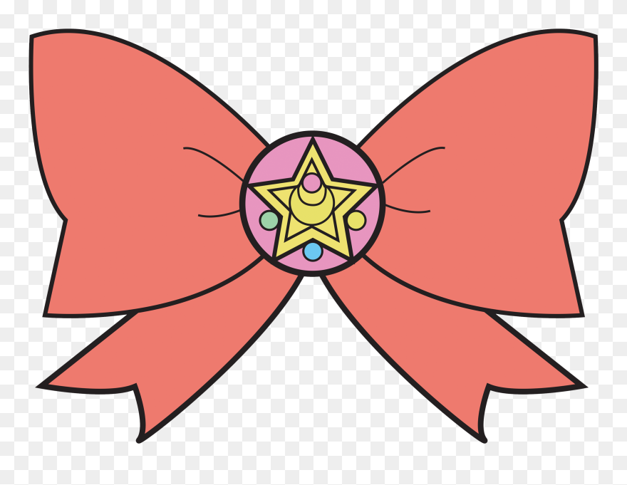 Sailor Moon Bow Clipart Library Download - Sailor Moon Icon Transparent Background - Png Download