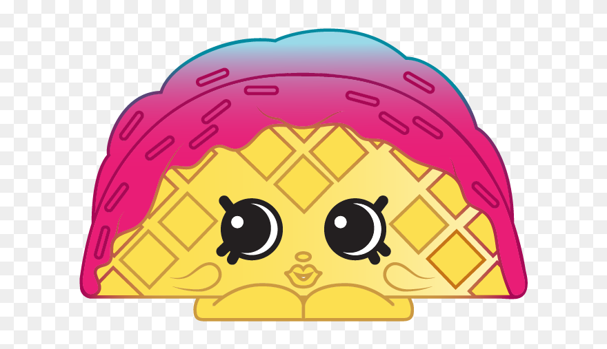 Taco Clipart Shopkins - Ice Cream Taco Shopkins - Png Download