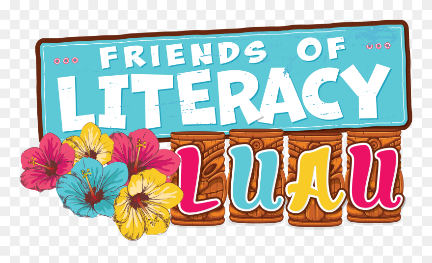 Literacy Luau Final - Literacy Luau Clipart