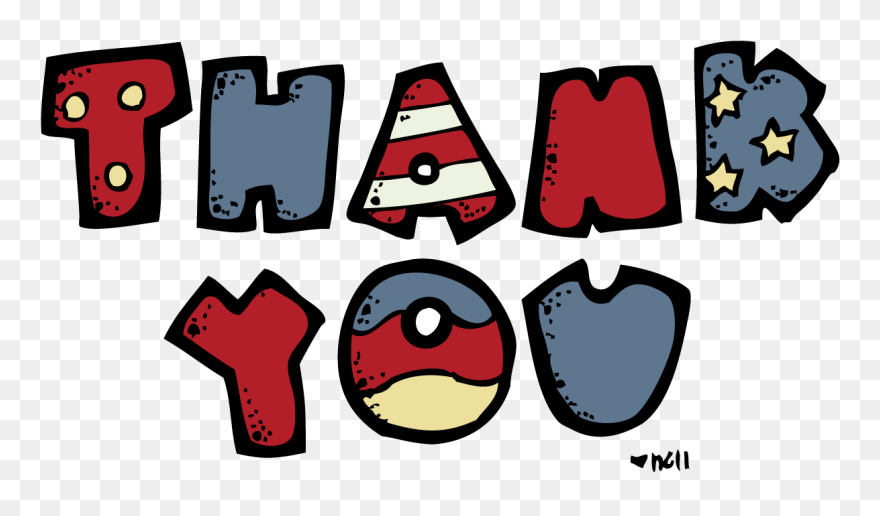 Graphic Transparent Stock Melonheadz November This - Patriotic Thank You Clipart - Png Download