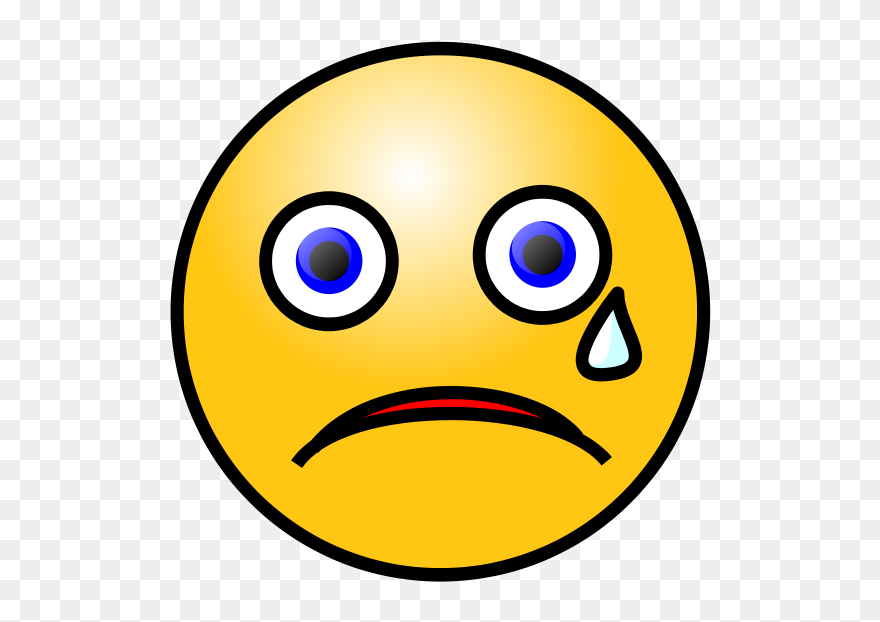 Sad Emoji Clipart Hurt - Smiley Face Clip Art - Png Download
