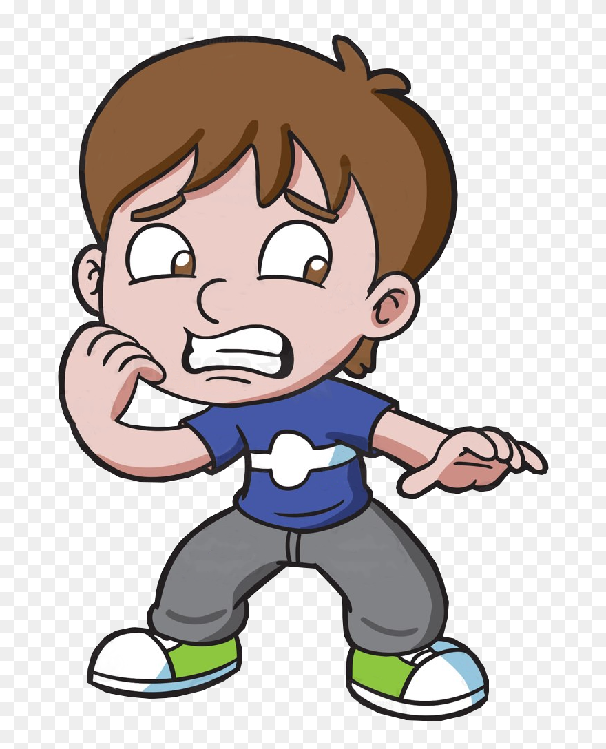 Scared Boy - Transparent Scared Clipart - Png Download