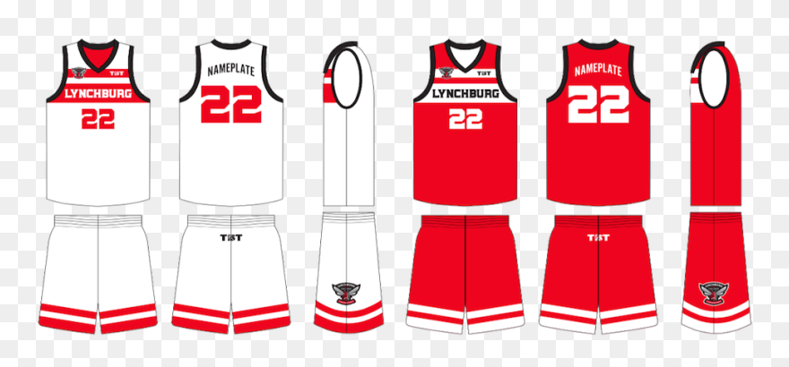 Uniform Clipart Basketball Uniform - College Basketball Jersey Red - Png Download