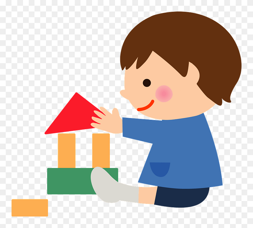 Kindergartener Child Boy Clipart - Toddler Play Cartoon Png Transparent Png