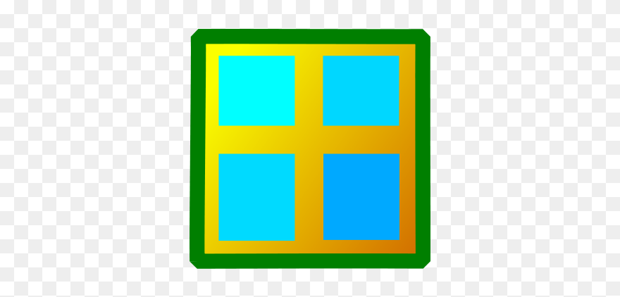 Windows Clip Art - Clip Art School Windows - Png Download