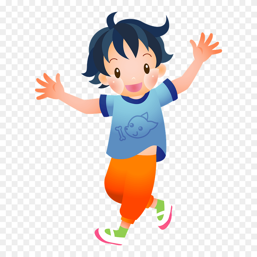 Child Little Boy Clipart - Cartoon - Png Download