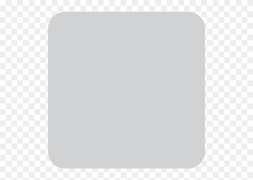 White Medium Square Emoji Clipart - Parallel - Png Download