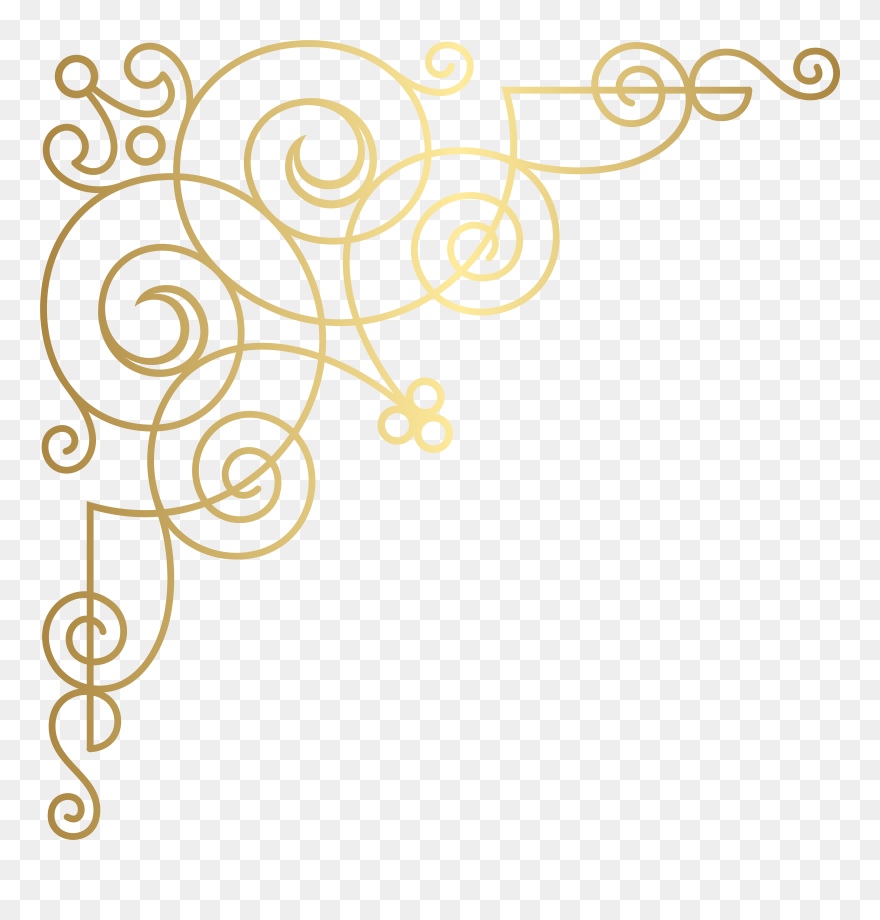 Filigree Clipart Filigree Square , Png Download Transparent Png
