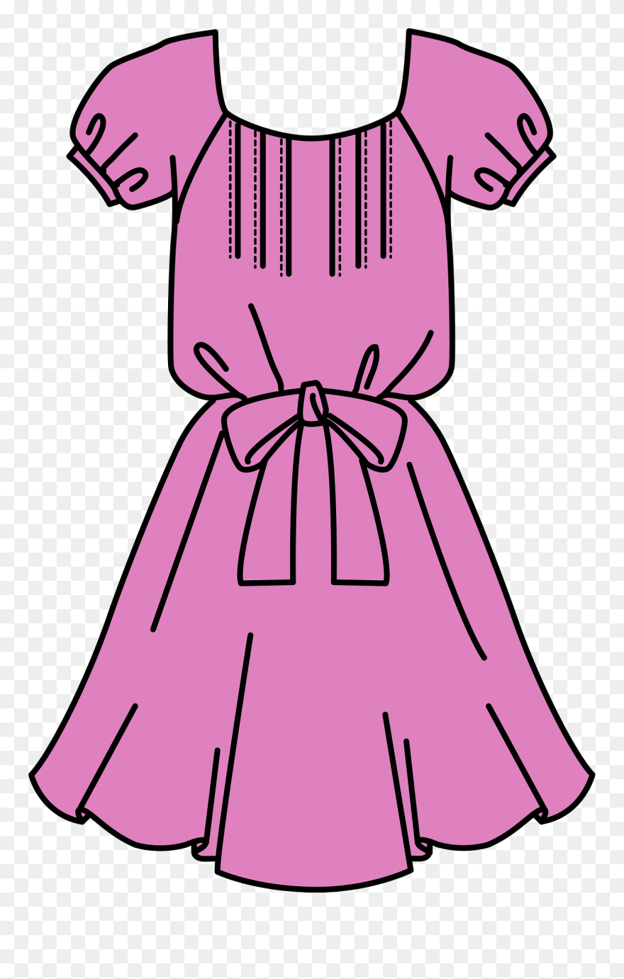 Dress Clothing Clipart - Clothing - Png Download