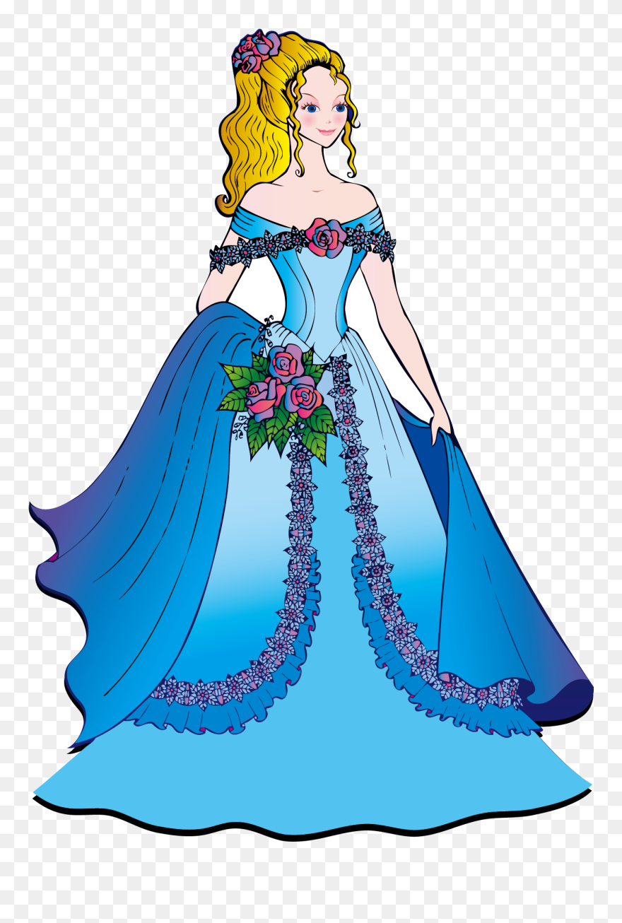 Beautiful Cartoon Princess Disney Clipart