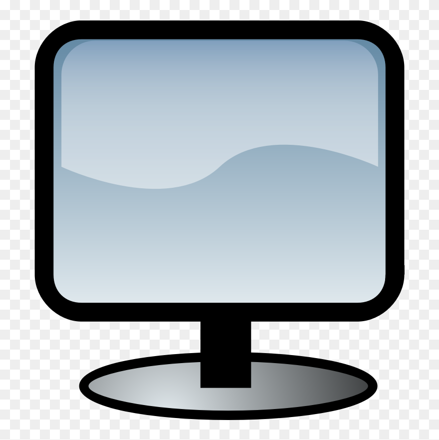 Transparent Wake Up Clipart - Flat Screen Tv Clip Art - Png Download