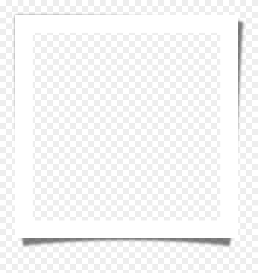 Square Silhouette Pattern Frame Paper Black Of Clipart - Visual Arts - Png Download