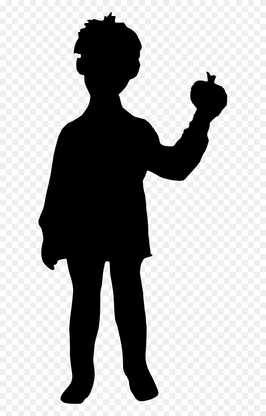 3 Boys Silhouette Clipart Picture Download 8 Boy Silhouette - Boy Silhouette Transparent Background - Png Download