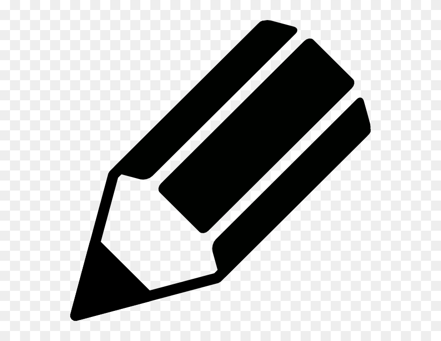 Pencil At Getdrawings Com - Pencil Clipart Black - Png Download