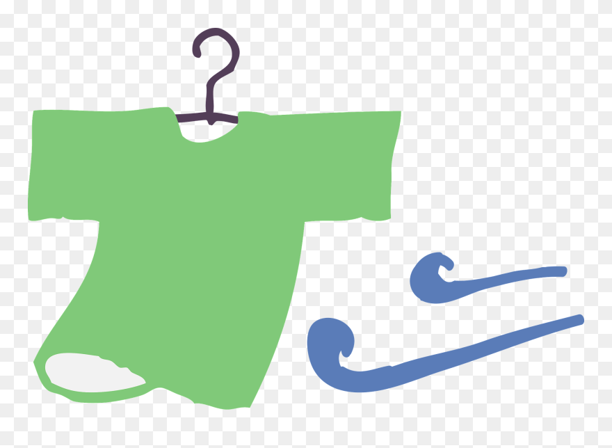 Laundry Wind Clothing Clipart - 洗濯 物 風 イラスト - Png Download