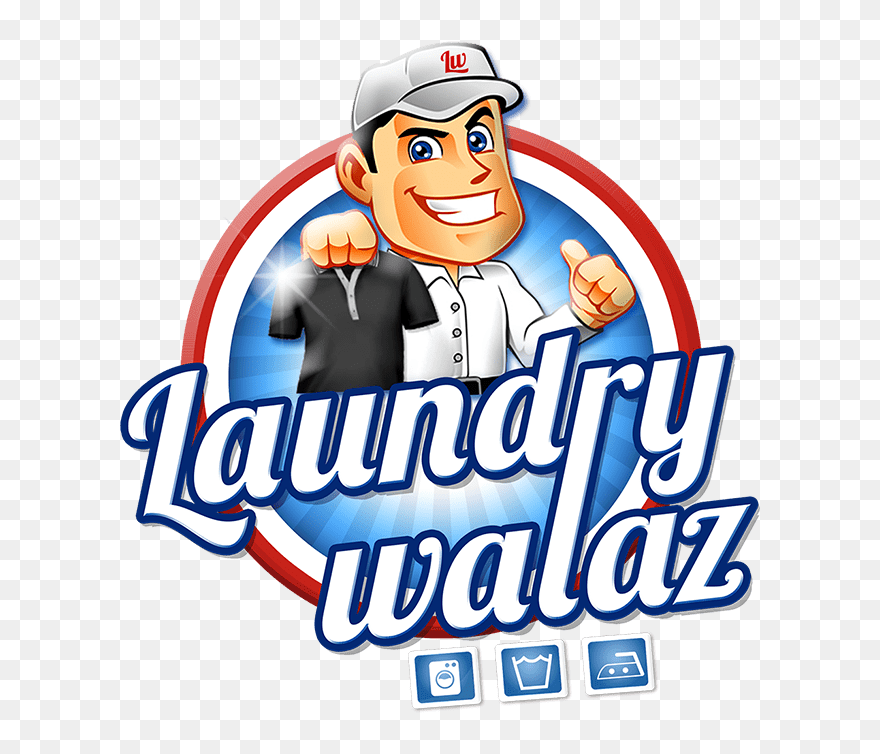 Transparent Laundry Clip Art - Laundry Cartoon Logo - Png Download