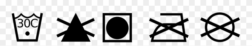 Launder-42943 960 - Wash Care Symbol Png Clipart