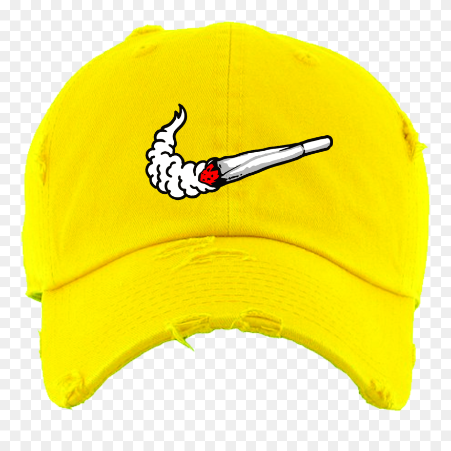 Pg Dad Hat Swoosh Yellow Dad Hat - Baseball Cap Clipart