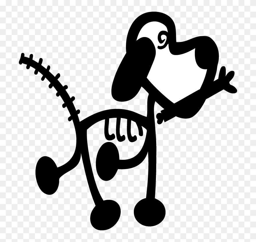 Zombie Stick Animal Sticker Decal Car Window Family - Decal Clipart