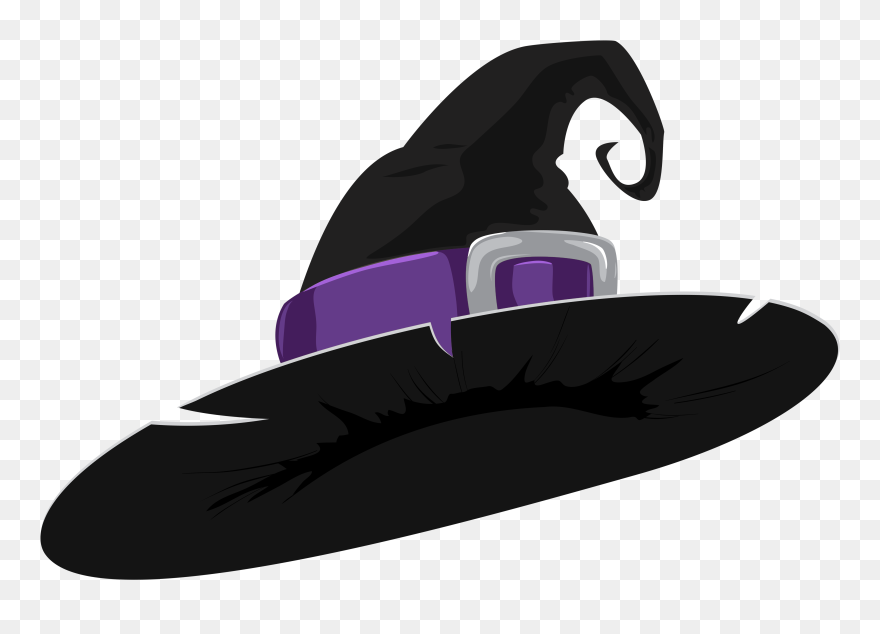 Transparent Witch Clip Art - Witch Hat Png Transparent