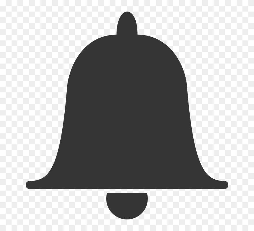 Download Black Bell Icon Png Transparent Image Free Call Bell Youtube
