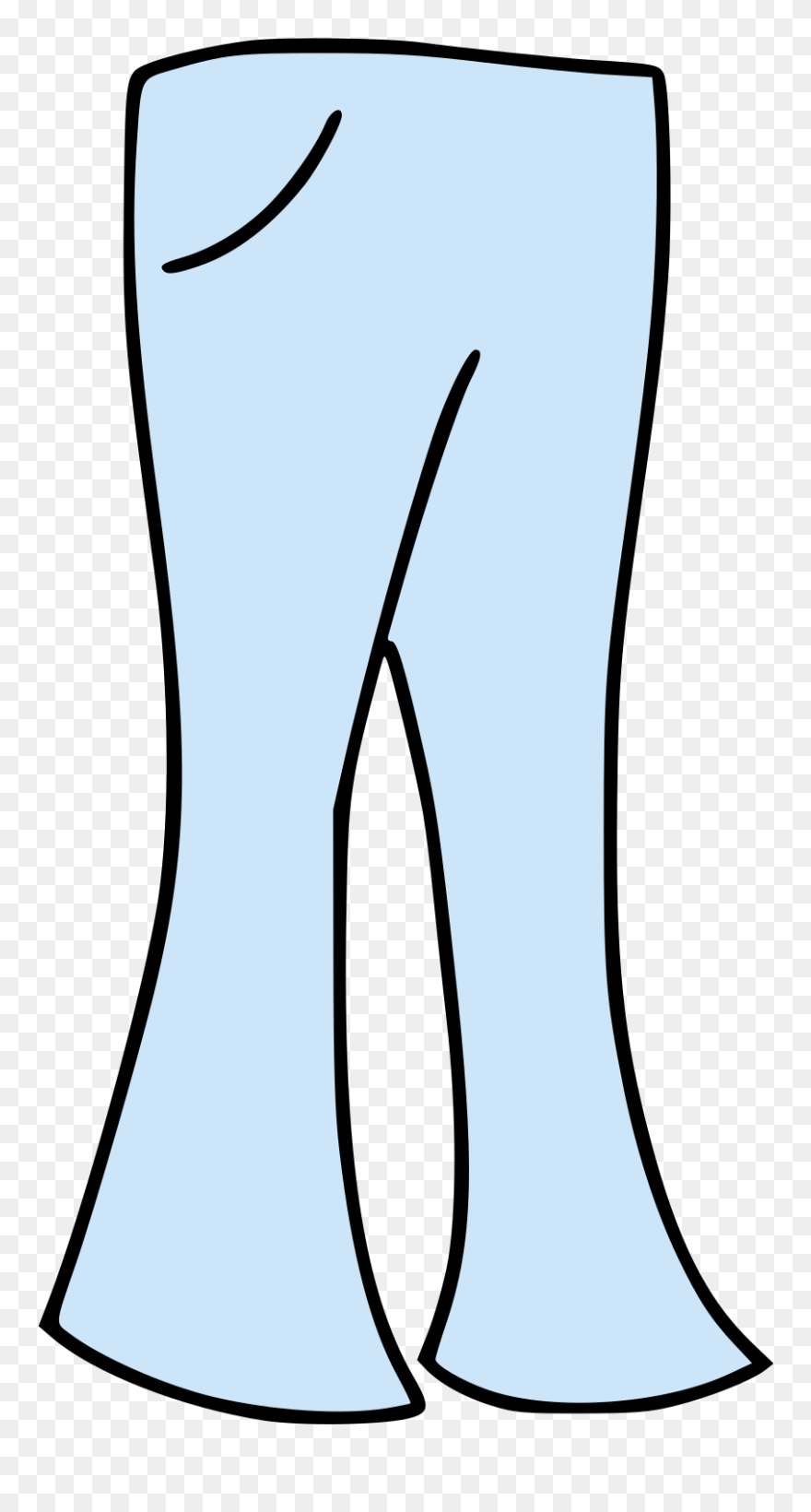 Transparent Bell Icon Png - Bell Bottom Pants Clipart